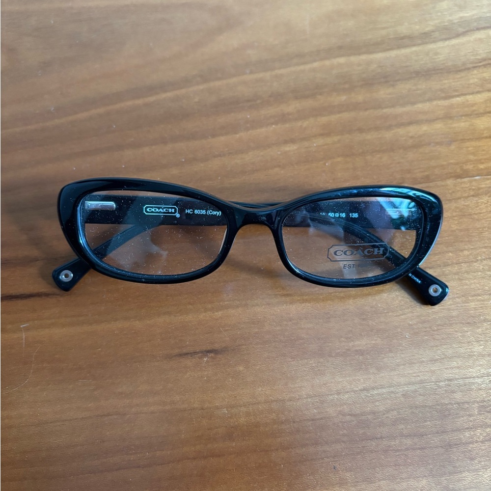 BNWOT Coach Cory Black Prescription Women's Glasses Frames